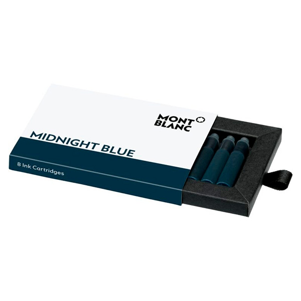 105195 -  Montblanc Midnight Blue 8 ink cartridges