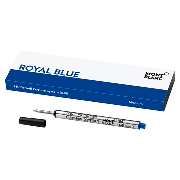 128243   Montblanc Refill Rollerball Capless System Royal Blue M (1  )