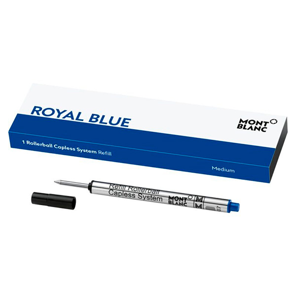 128243 ����� �������� Montblanc Refill Rollerball Capless System Royal Blue M (1�� � ��)