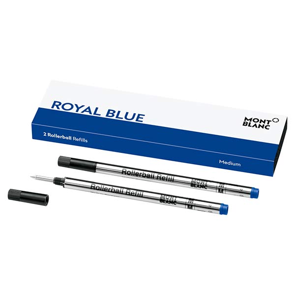 128233 ����� �������� Montblanc Rollerball Refill Royal Blue M (2�� � ��)