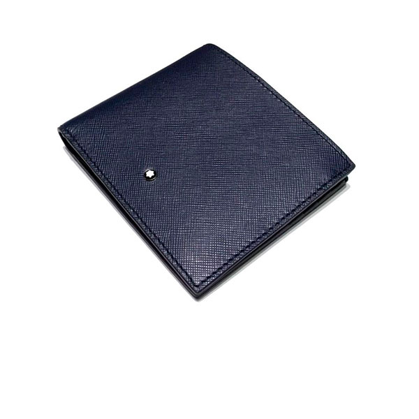 113213 ������� ������� ������� Montblanc Sartorial Wallet 8Cc Indigo