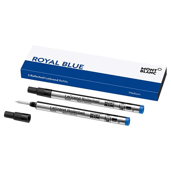 128228   Montblanc LeGrand Rollerball Refill Royal Blue M (2  )