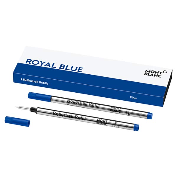 128232   Montblanc Rollerball Refill Royal Blue F (2  )